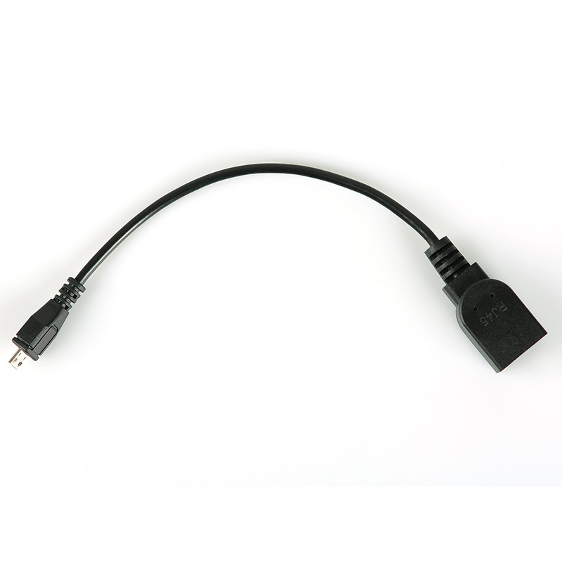 Zmodo sPoE 3rd Generation 8P8C RJ45 till Micro USB-kabel