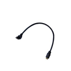 90 degree upward Mini HDMI Type D male to male Cable
