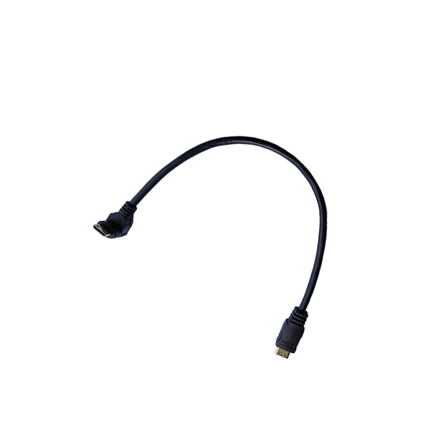 Mini HDMI male to 90 Degree Up Angle Mini HDMI Male Cable