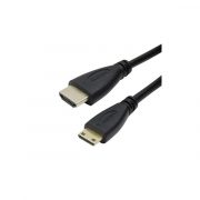 Mini HDMI to HDMI Spring elastic Curl Cable