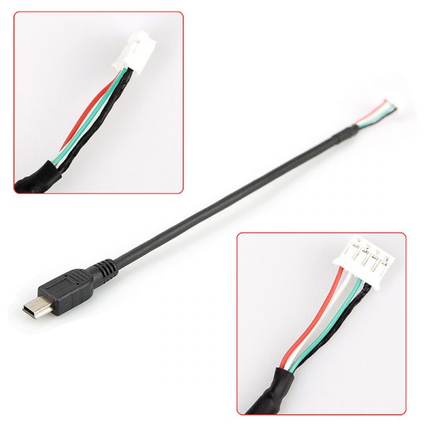 Mini USB 2.0 Male to JST 4 Pin Connector Cable