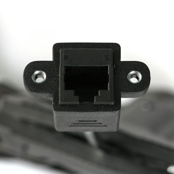 Montaje en panel RJ45 a 12 Pin 1.25mm Paso de cable de cabecera