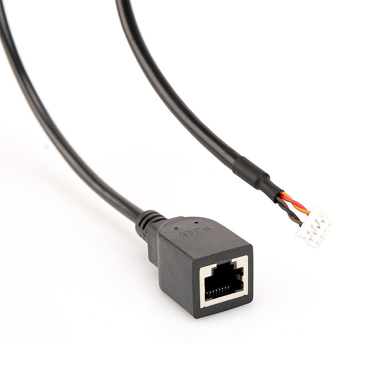 RJ45 female Connector to 2.00mm 4 Złącze męskie RJ45 do 1,25 mm