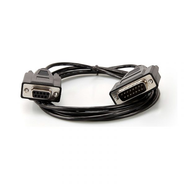 Cablu PLC RS232 DB9 mamă la DB15 VGA masculin