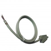 Right angle DB25 pin male pigtail open end Cable