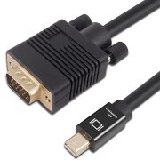 Thunderbolt Mini Display Port to VGA Male Video Cable