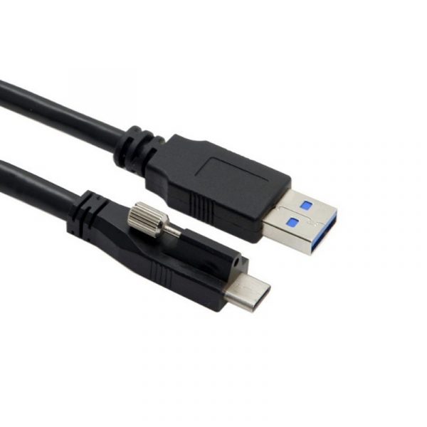USB 3.1 A to Type-C Camera Cable with Single Screw