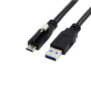 USB 3.1 Type-C Locking Connector to USB3.0 Camera Cable