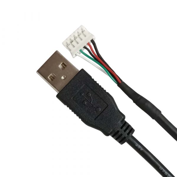 USB男性から 5 ピンモレックス1.25mmピッチケーブル