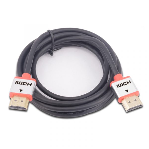 Cable HDMI ultradelgado de metal HD 4k x 2k