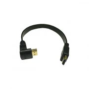 Flaches Slim-Up-Winkel-HDMI-A-Stecker-zu-A-Stecker-Flachkabel