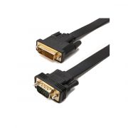 Active DVI-D 24+1 male to VGA male Video Flat Cable