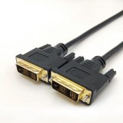 DVI-D 18+1 Tek Bağlantılı Erkek - Erkek Kablo