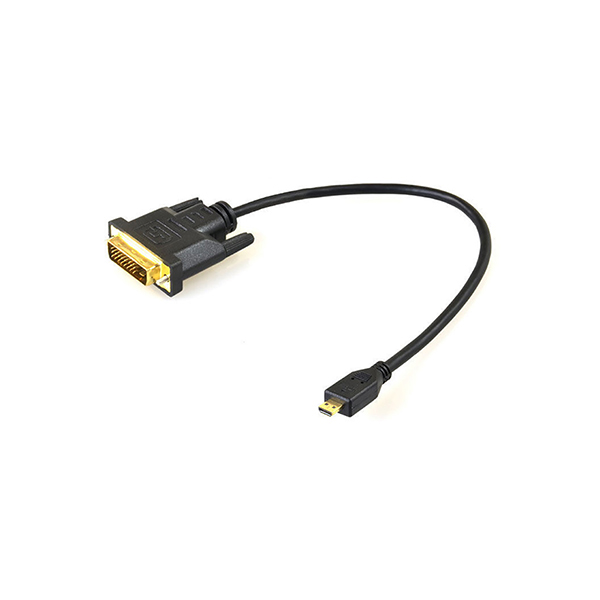 DVI-D 24+1 male to Micro HDMI cable