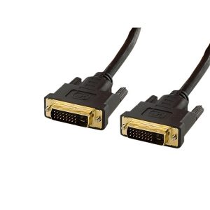 DVI-D 24+1 Câble vidéo numérique double liaison mâle à mâle