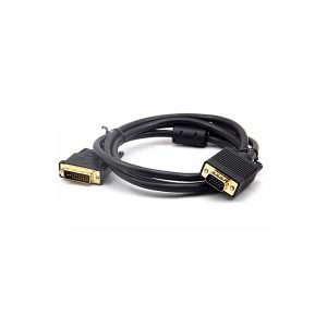 DVI-I Dual Link 24+5 Male to VGA Male Video Cable