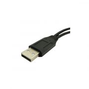 2 في 1 USB 2.0 A Male Charging Charger Cable