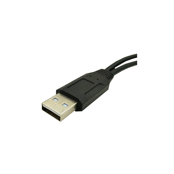 2 в 1 USB 2.0 A Male Charging Charger Cable