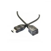 Vodotěsný kabel pro montáž na panel s krytím IP67 Mini USB2.0 samec-female 5 Pin female to male extension cable