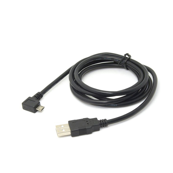 Rätt vinkel USB 2.0 AM to Micro USB Cable