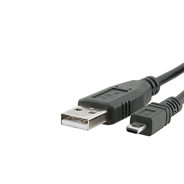 USB 2.0 A male to 8-Pin Mini B camera Cable