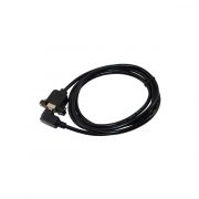 USB 2.0 B female to Right 90 angle B male printer cable with lock screws