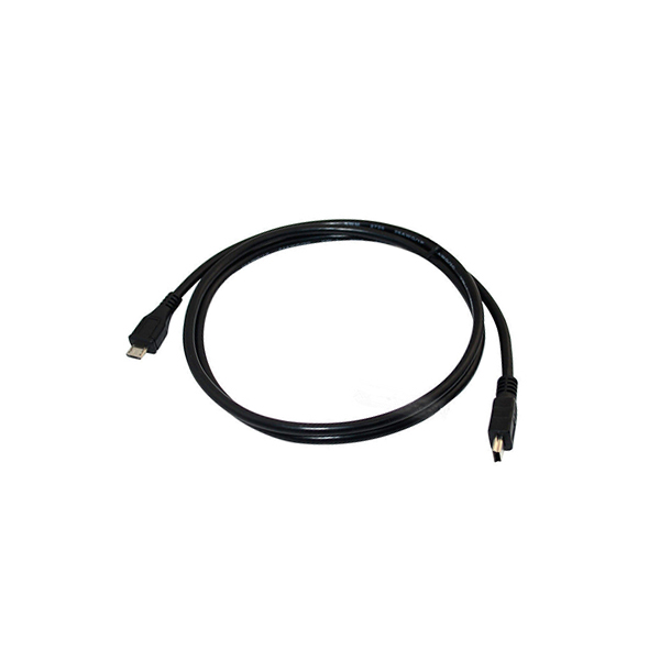 USB 2.0 Mini-B 5 Pin male plug to Micro 5pin male cable