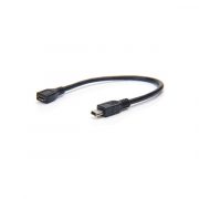USB 2.0 Mini B 5-Pin male to Micro female cable