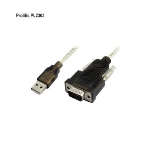 USB to RS232 DB9 Serial cable with Prolific PL2303
