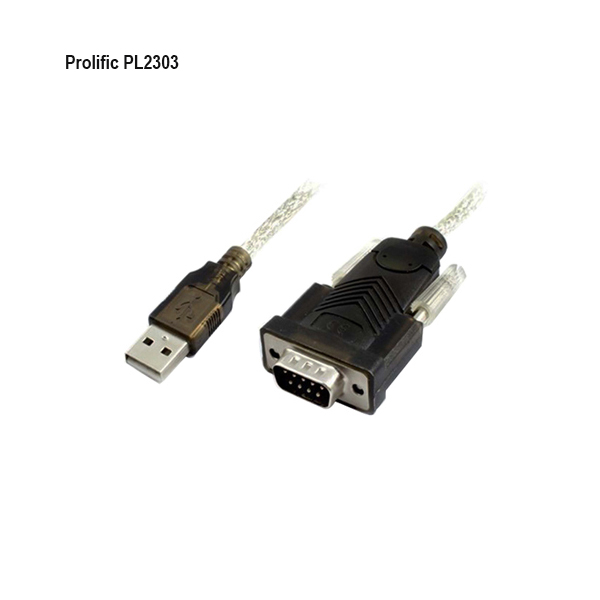 USB-DB9 남성 직렬 RS232 어댑터 케이블
