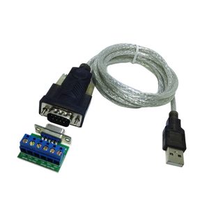 USB para RS485 RS422 DB9 para Cabo Conversor Serial Termi