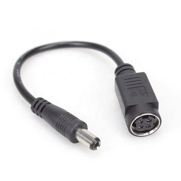 2.5mm To 4 Pin Din AC Power Supply Cable