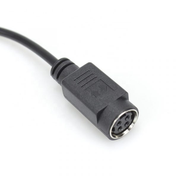 4 pin DIN to 2.5mm DC Power Converter Cable