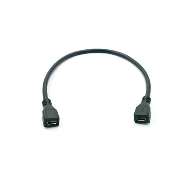 5 Wires USB 2.0 מיקרו 5 Pin Female to Female Cable