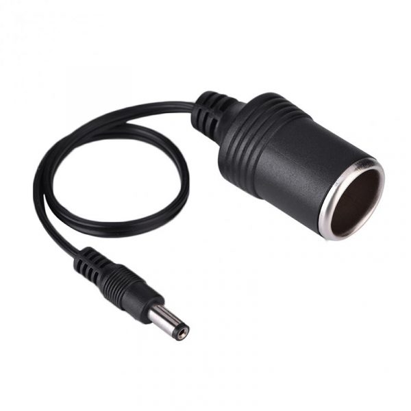Cigarette Lighter Socket to DC 5.5mm x 2.1mm Cable