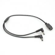 DIN 4 pin to Dual DC2.5×5.5 Splitter Power CABLE