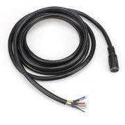 DIN 8 Pin Female to Strip TIN Plated Cable