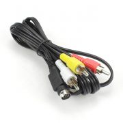 DIRECTV Mini Din 10 पिन प्लग टू 3 RCA Plug Cable
