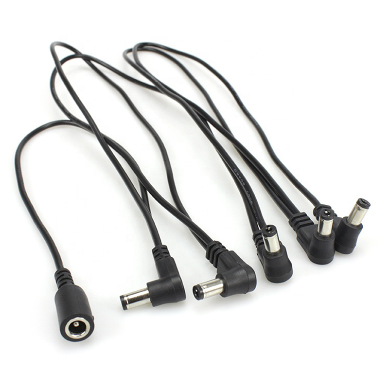 Daisy Chain 1 to 5 Ways Guitar Effects Pedal Cable