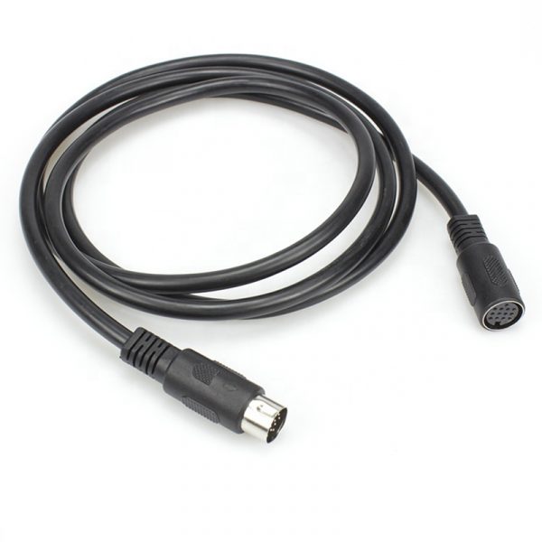Din 13 pin male to female Control Cable