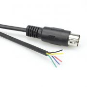 Din 6 Pin plug Conference System Cable