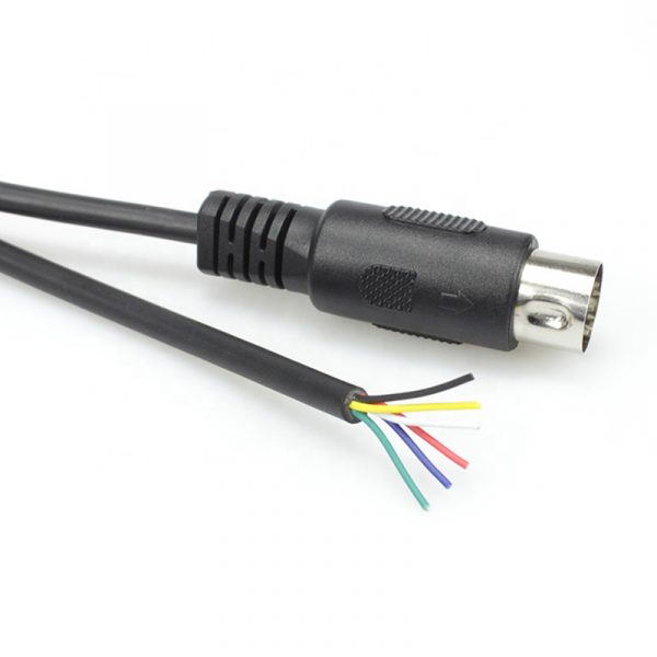 pin DIN moški na 4x 3,5 mm moški kabel 6 Pin plug Conference System Cable