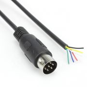 a partire dal 6 pin male monitor keyboard open Cable