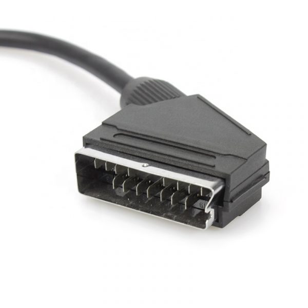 von 8 Pin-Jumper-Anschluss an Scart-Displayport-Kabel