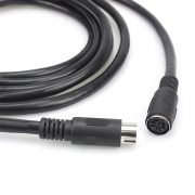 Din 8 Pin Male to Female Speaker Audio System Cable