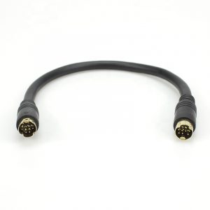 Mini Din 9 pin male to MD 9 pin male Signal Cable