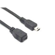 Mini USB2.0 5Pin Male to Female Extension Cable