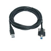 Screw locking USB3.0 A to B Printer Scanner Cable