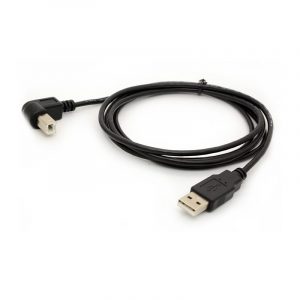 90 Degree USB 2.0 A Male to B Male Down Angle Cable
