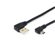 USB 2.0 A 미니 USB2.0에 직각 B 직각 케이블